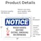 Signmission Safety Culture Sign, 7 in Width, Vinyl Decal, Rectangle OS-2PACK-NS-D-57-L-16856 - alternate 3